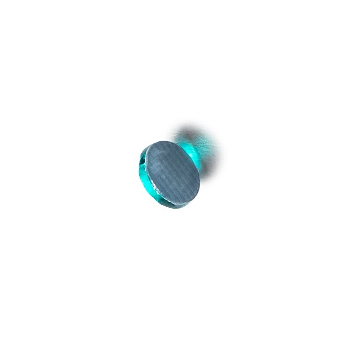 blue zircon cristal strass