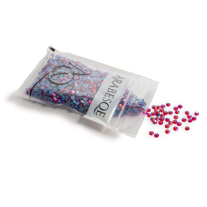 strass rojo