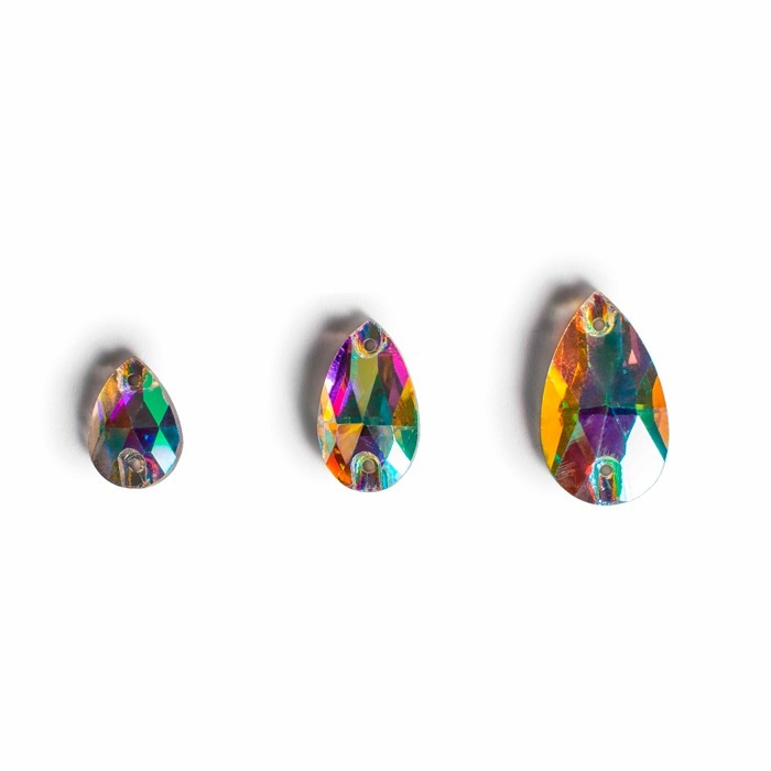 medidas cristal teardrope