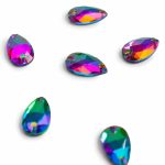 001VOI teardrop top quality cosido grupo