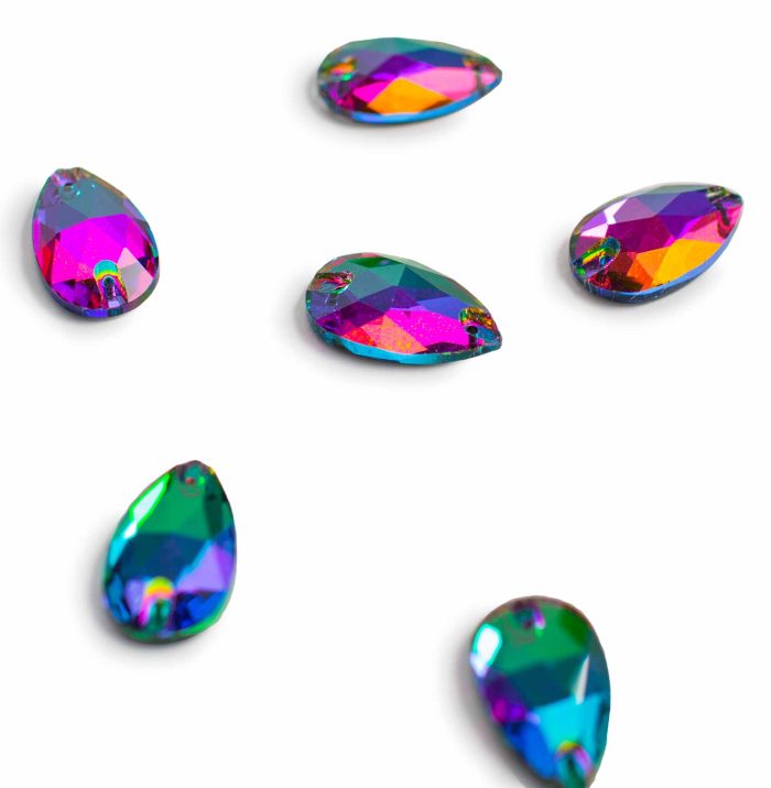 001VOI teardrop top quality cosido grupo