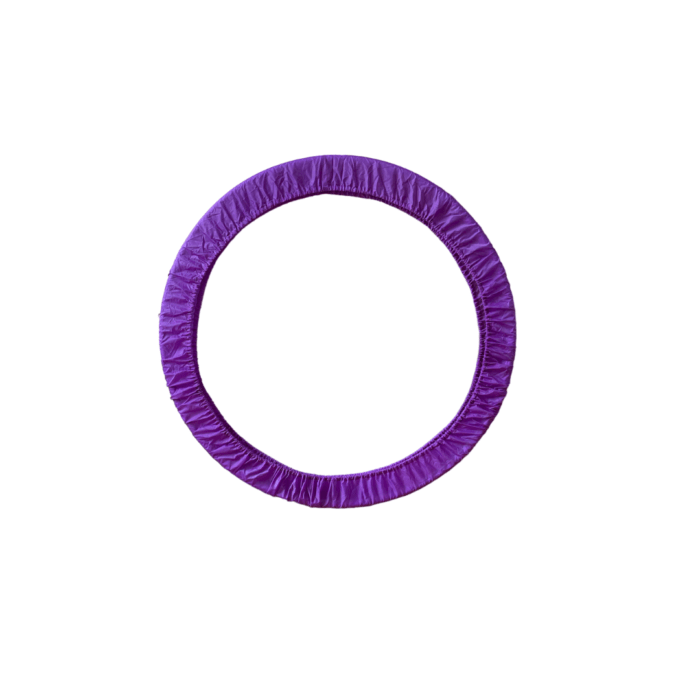 funda aro de gimnasia ritmica morada