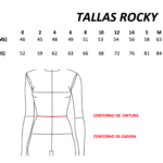 talla pantalón russé