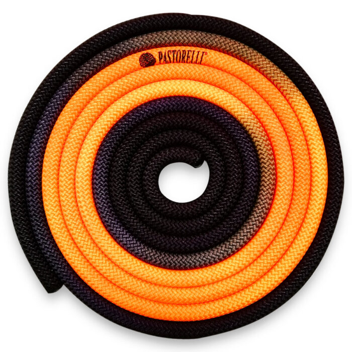 CUERDA PASTORELLI MULTICOLOR naranja y negro